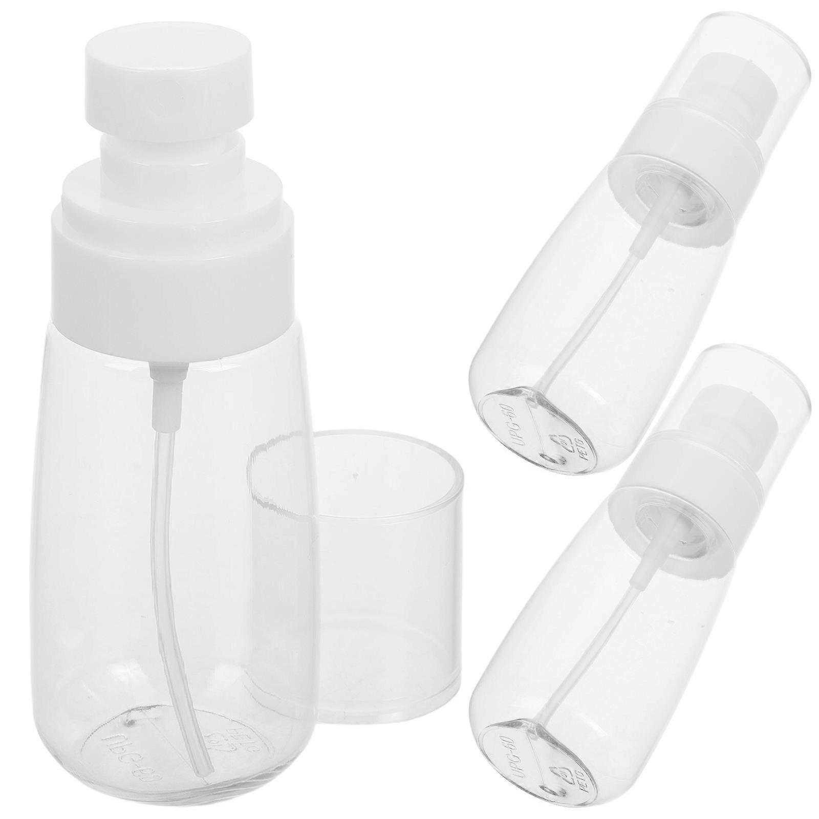 Transparent Travel Spray Bottle for Perfume Refillable 3Pcs Lightweight Container