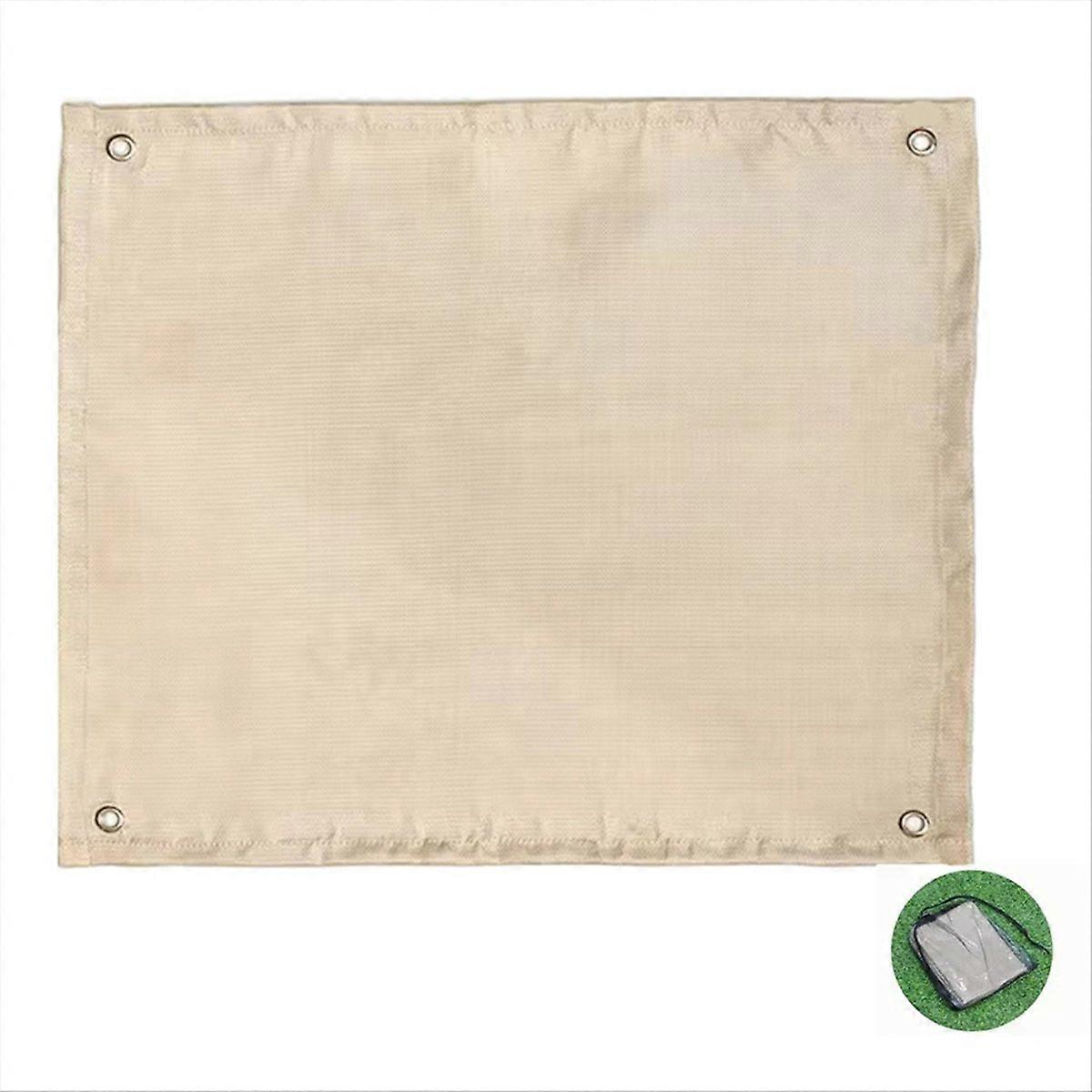 Fireproof Camping Mat, Outdoor Picnic BBQ Insulation Pad, Flame