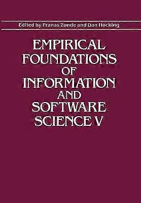 Empirical Foundations of Information and Software Science V