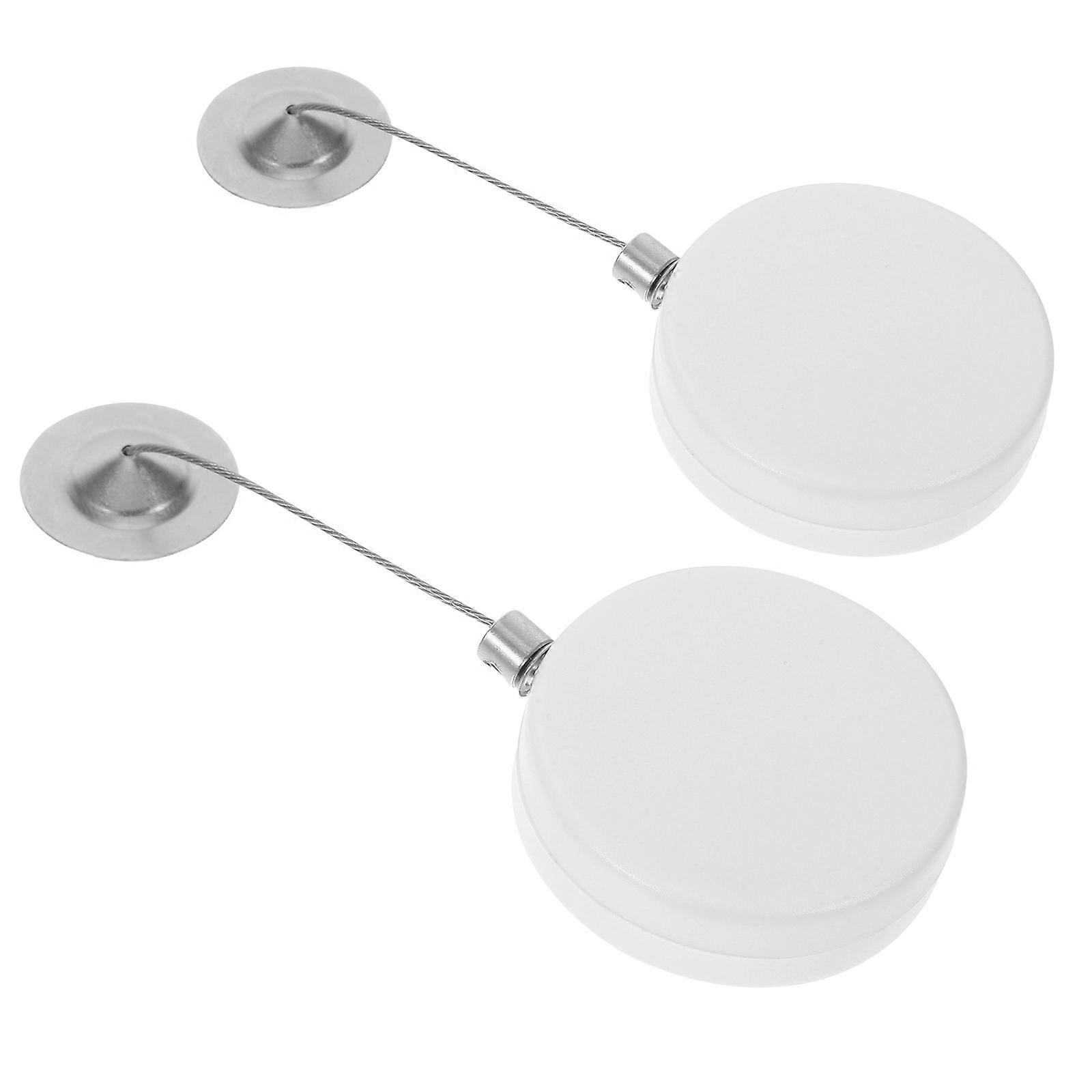 Security Cable Lock with Steel Wire for Tools Featuring 2Pcs Automatic Retraction
