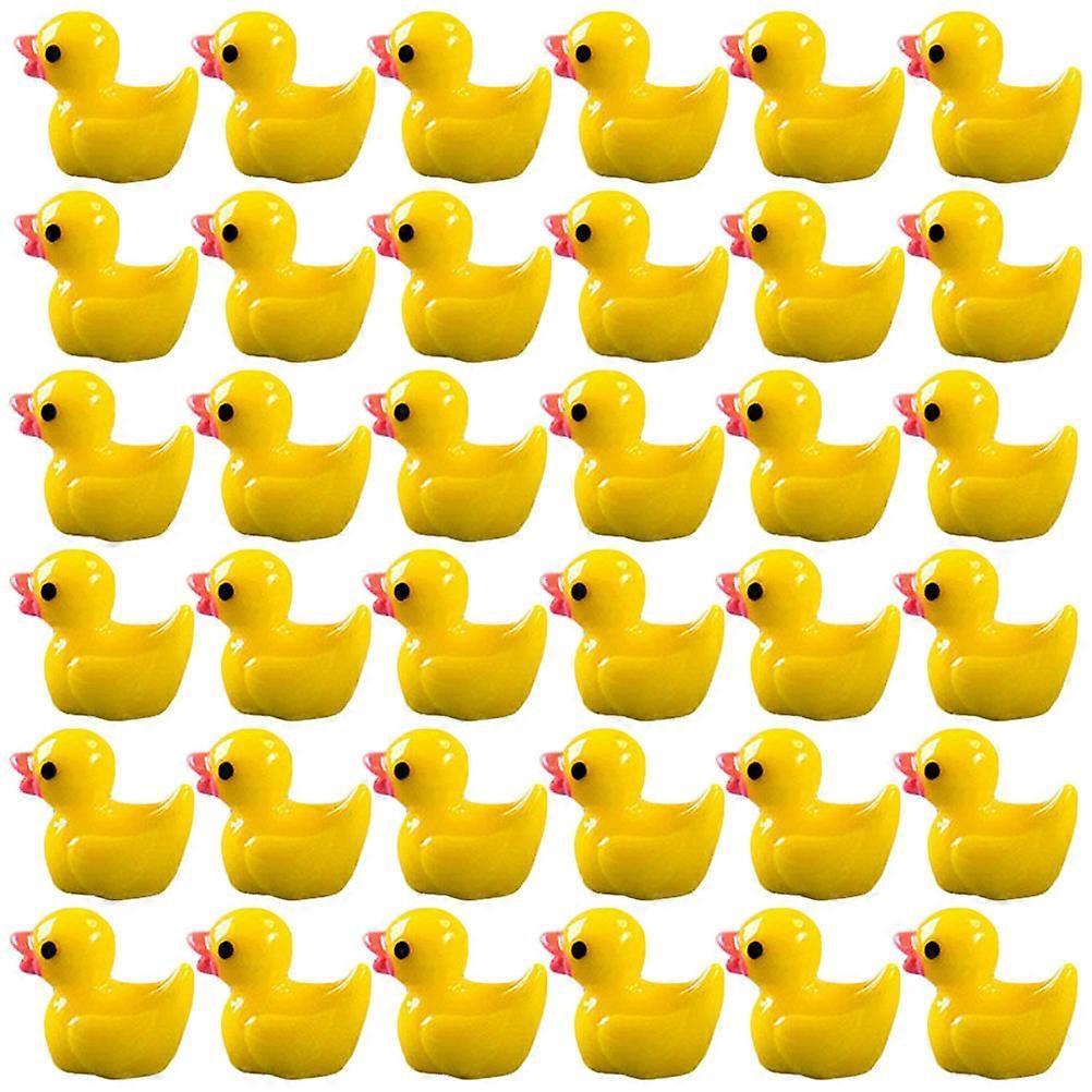 Desktop Figures Multi-Function Mini Figure for Decoration 600Pcs Yellow