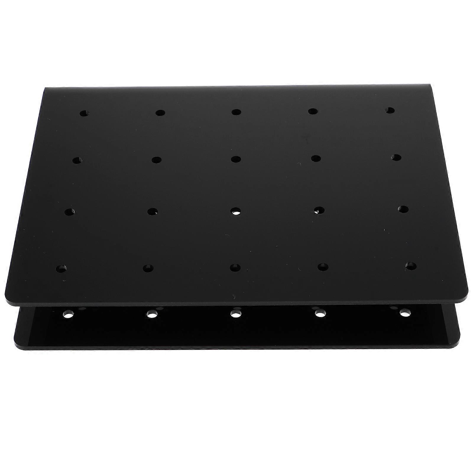 Lollipop Display Rack Black Acrylic Storage Holder for Candy 4Pcs