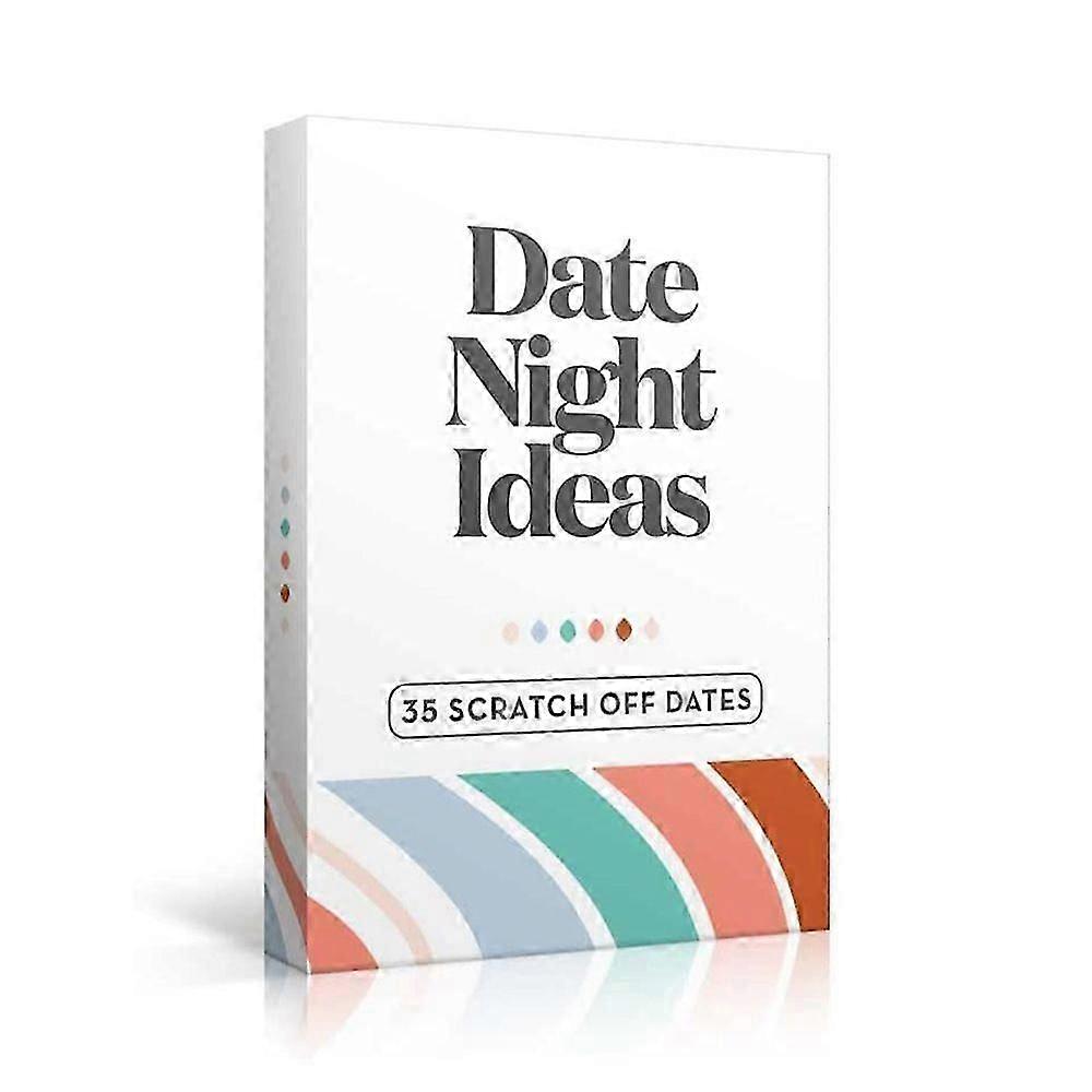 Romantic Couples Gift - Fun & Adventurous Date Night Box - Scratch Off Card Game with Exciting Ideas for Couple