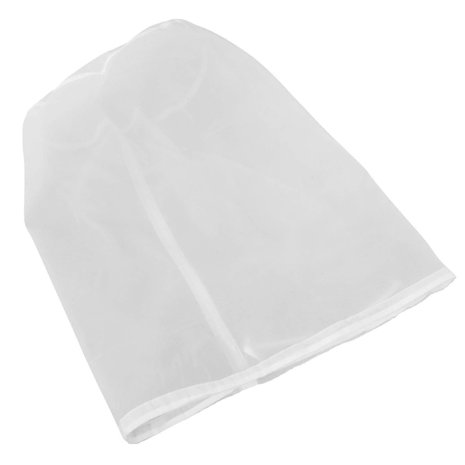 Nut Milk Bag Filtering Bag for Home Use 1 Piece Fine Mesh White
