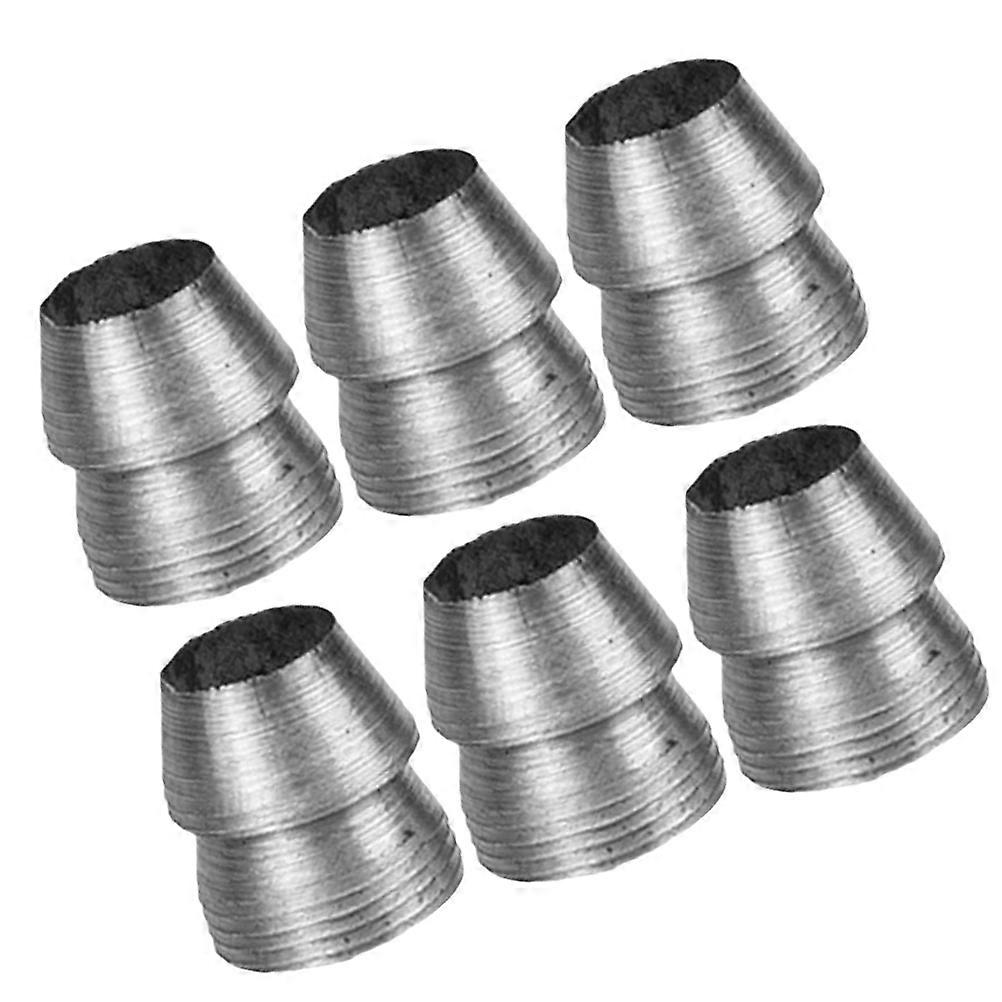 Garden Tools Taper Wedge for Hammer Handle 6Pcs Practical Iron Wedges