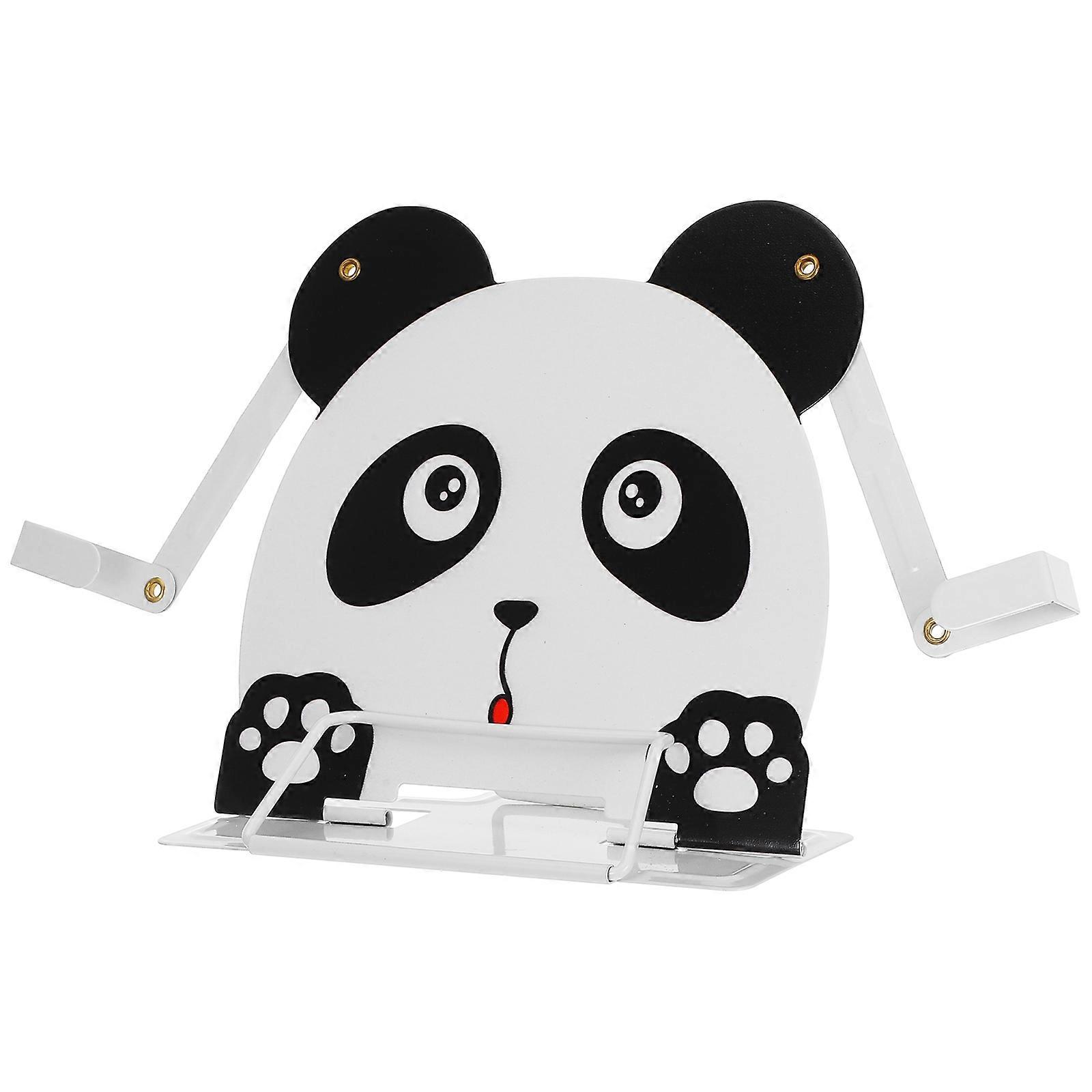 Animal Bookshelf Metal Book Stand for Reading Use with Portable Holder