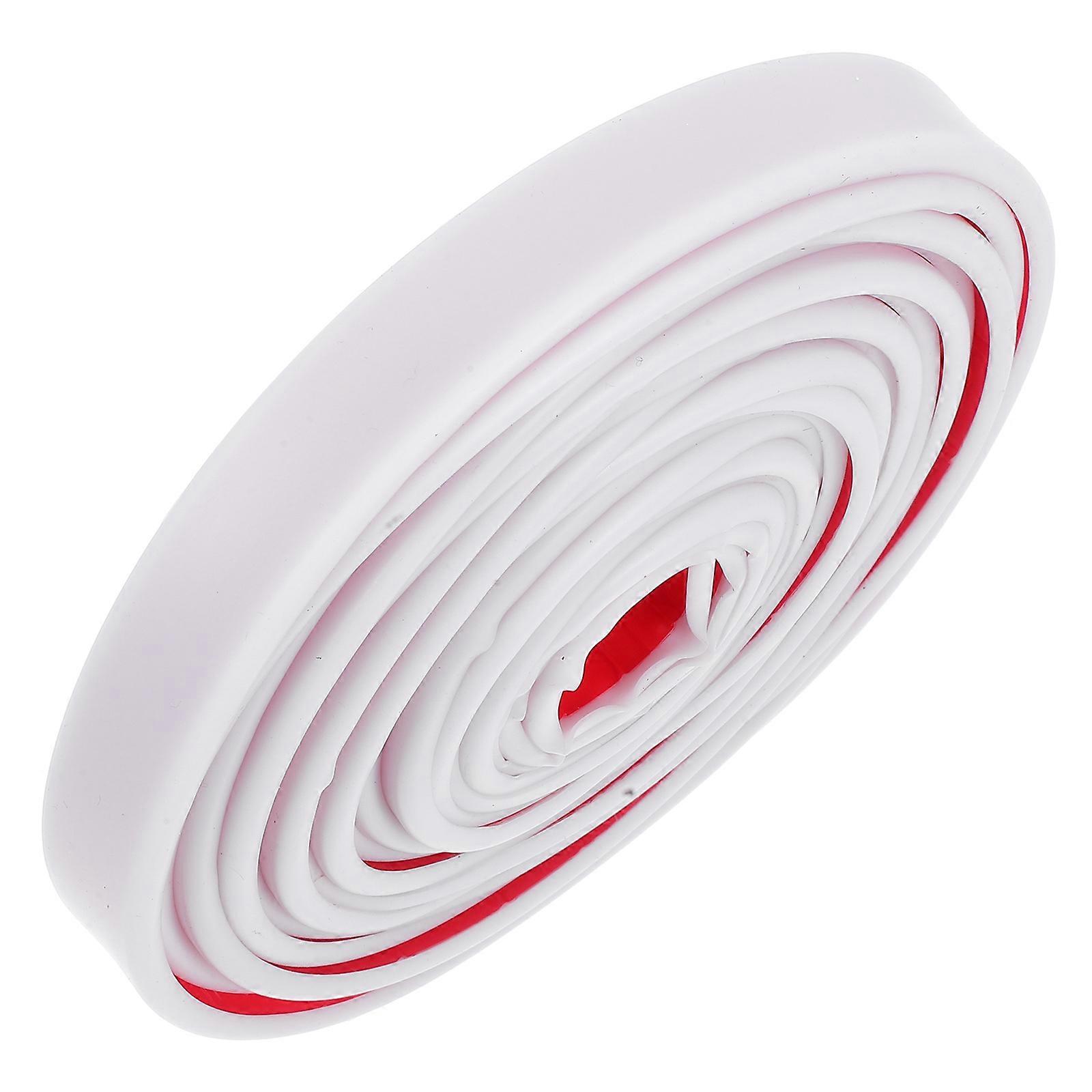 White Furniture Edge Banding U Shape Self Adhesive Edge Protector 1 Roll