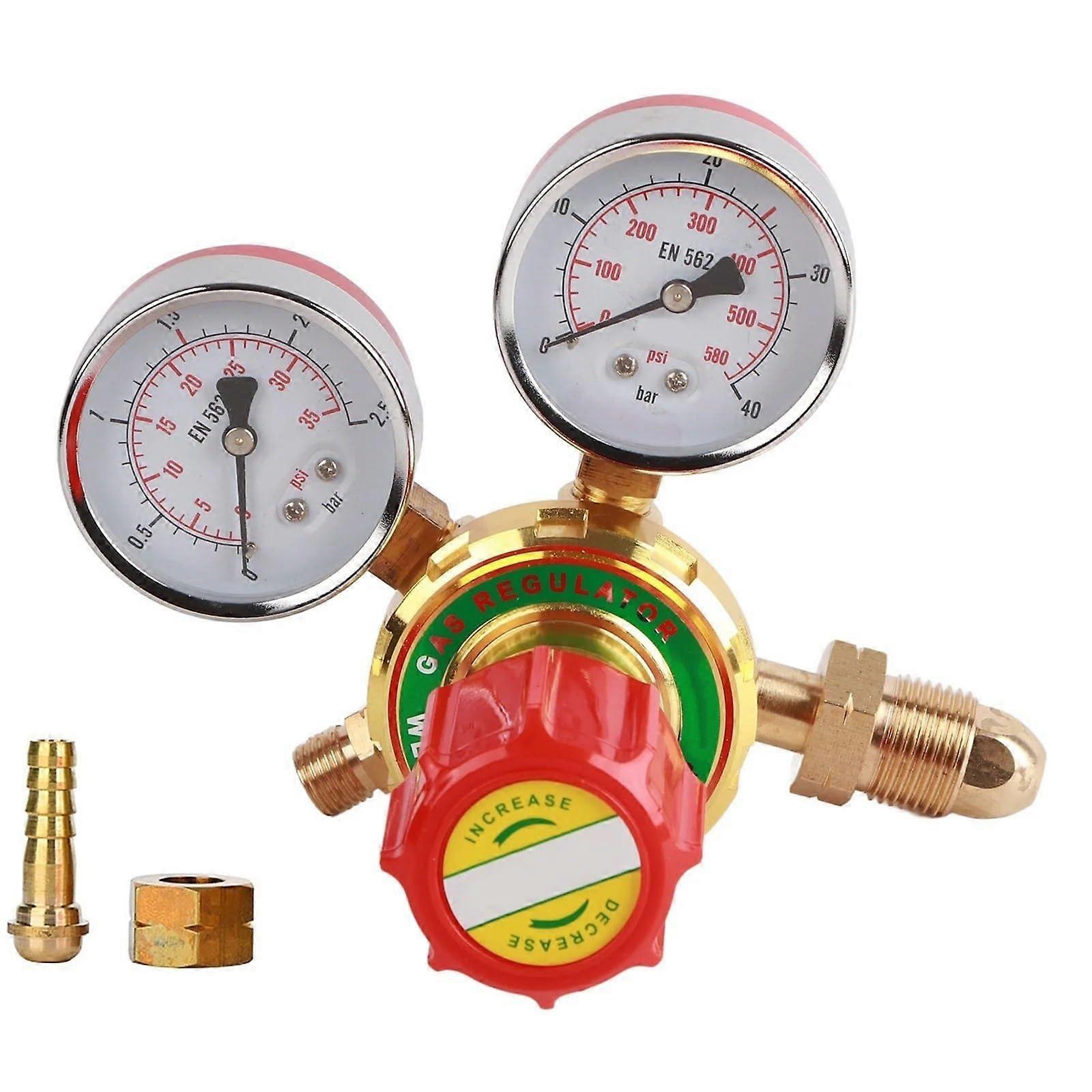 Acetylene Welding Regulator with Precise Pressure Control, Durable Copper,  Temp Resistant