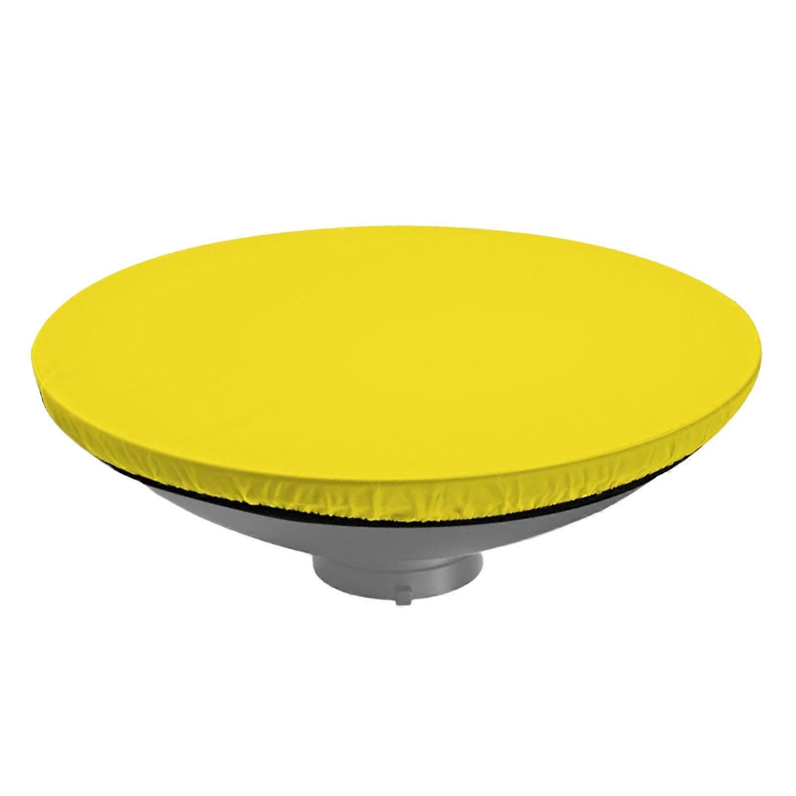 Soft Diffuser Lamp Cover Cloth Diffuser Reflector Lamp Sock for Flash Light Beauty Dish Photography Studio  Yellow