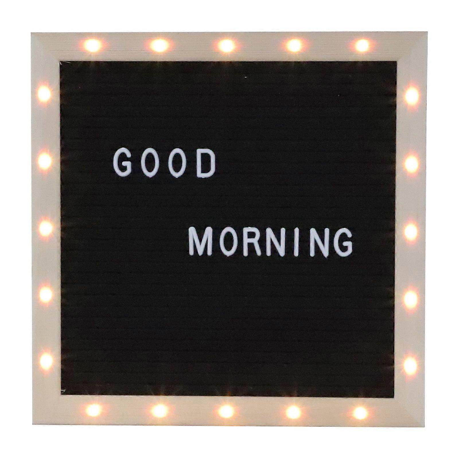 1 Set Durable Message Board Practical Wooden Letters Models Felt Board