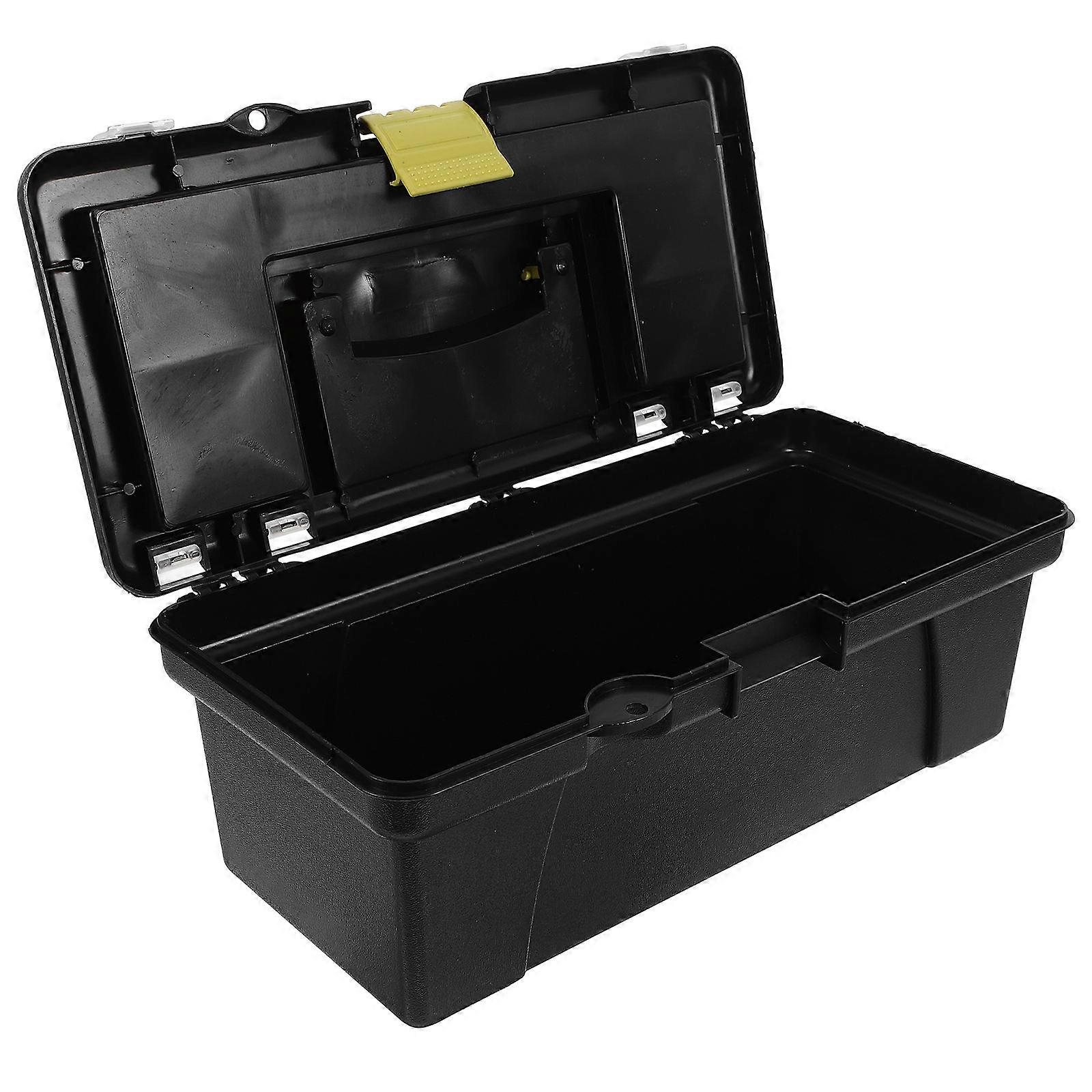 Portable Toolbox Plastic Tool Box for Home Use with Handle Organizer