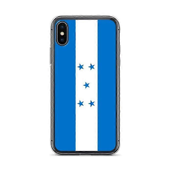 iPhone Case - PIXELFORMA - iPhone XS - Honduras Flag - Soft Silicone - Full Protection