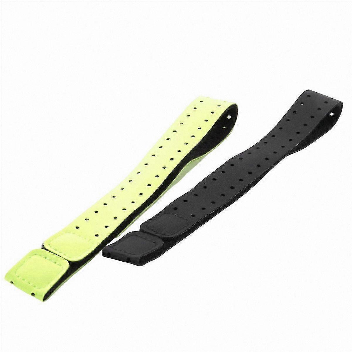 2-Pack Replaceable Armband Straps for Heart Rate Monitors, Soft and Adjustable Fit