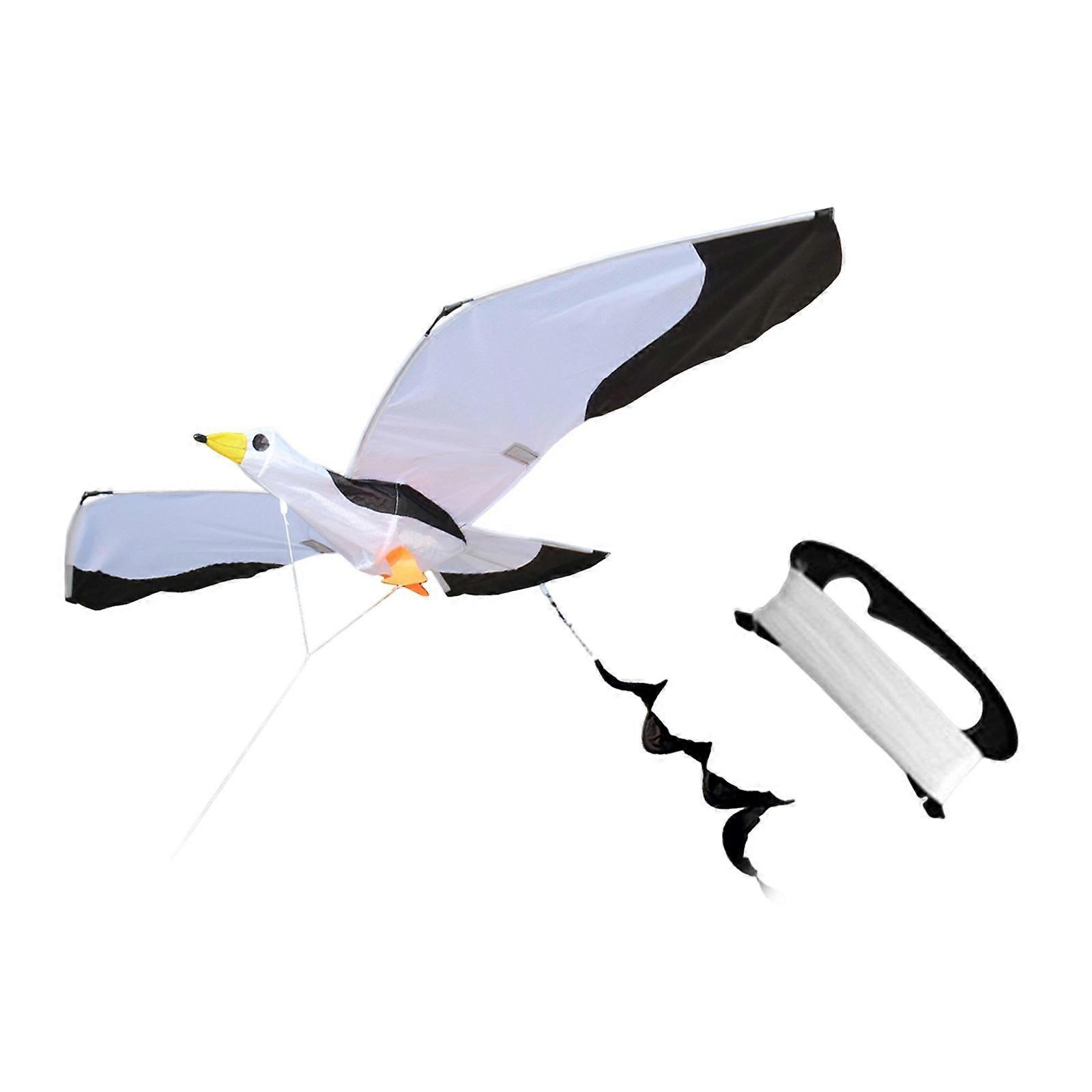 Seagull Kite Multipurpose Stable Flying Toy for Activities Beginner Backyard