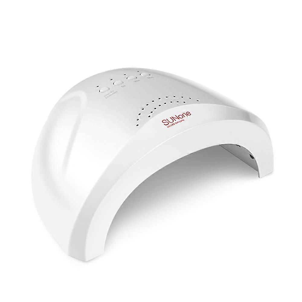 48W UV LED Nail Lamp with Smart Infrared Sensor, Dual Light Source and Multiple Timer Settings