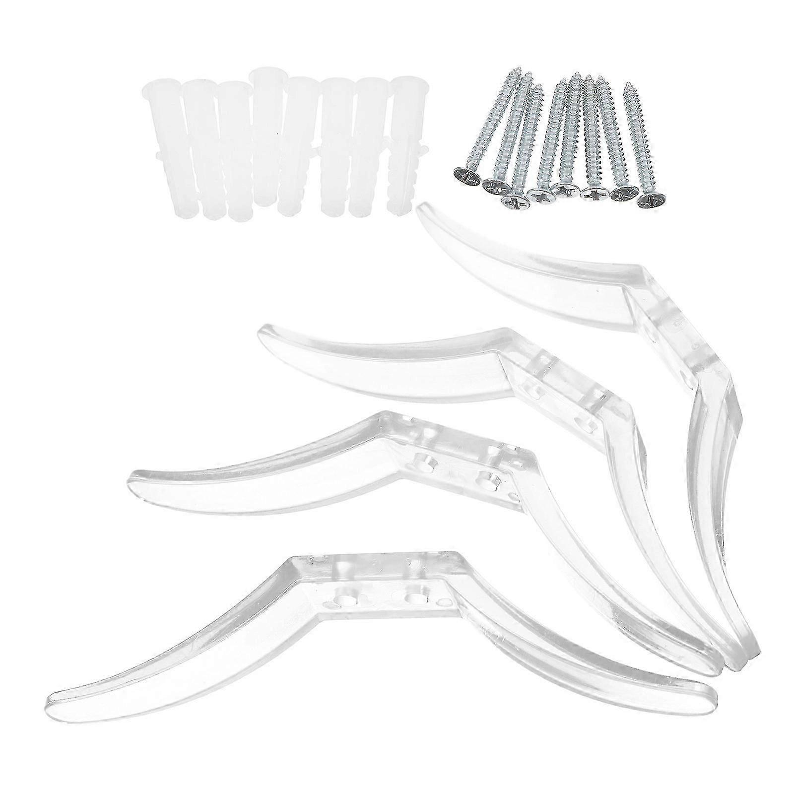 Transparent Pull Cord Winders Sleek and Simple Design for Blinds Office Environment 4Pcs