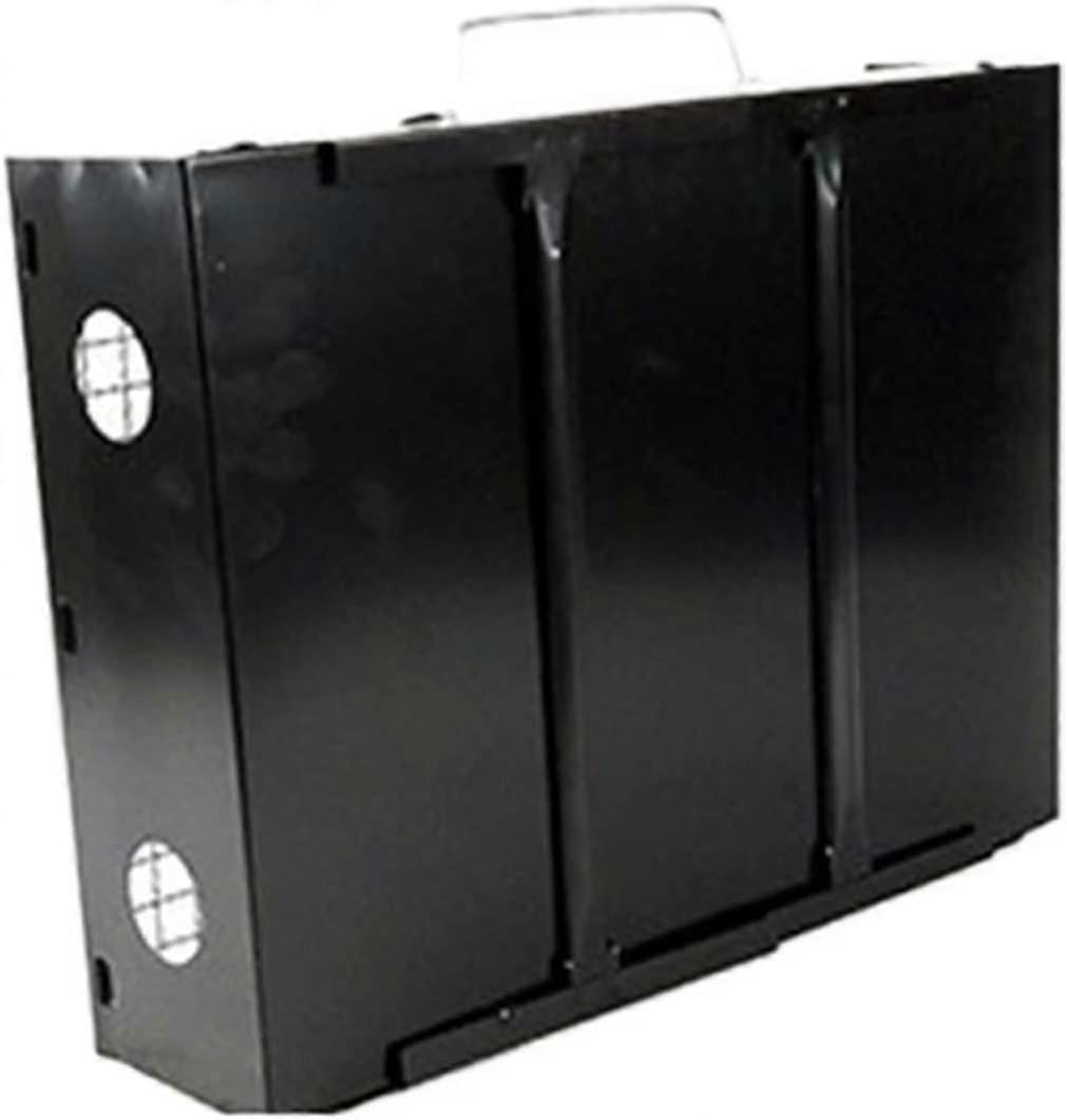 Portable Charcoal Grill with Folding Design, Thermometer and Airflow Control for Camping BBQ