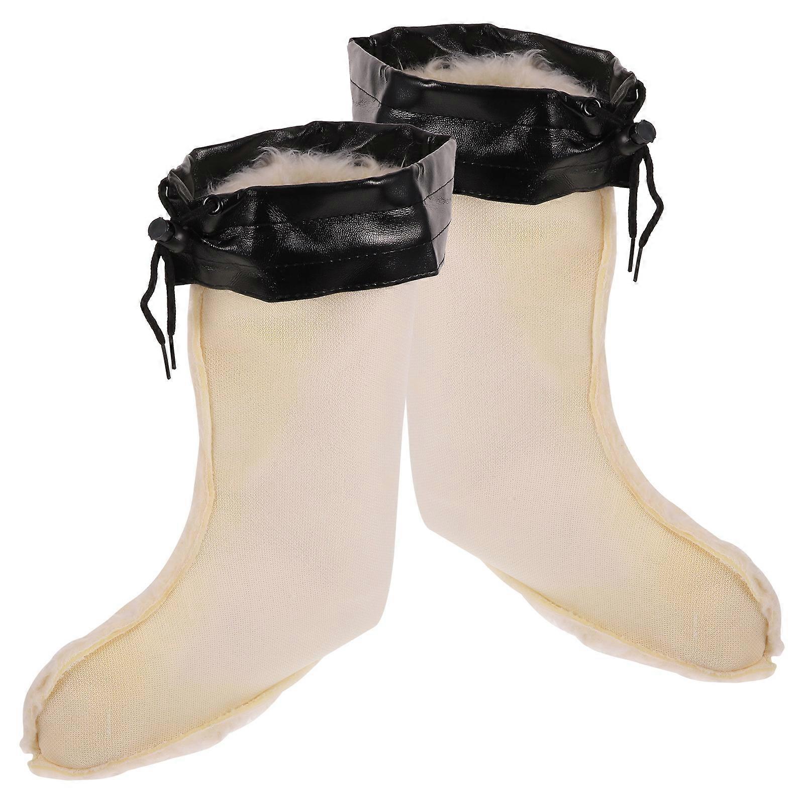 Boot Liners Comfortable Rain Boot Liners Warm Keeping 1Pair for Shoes Use