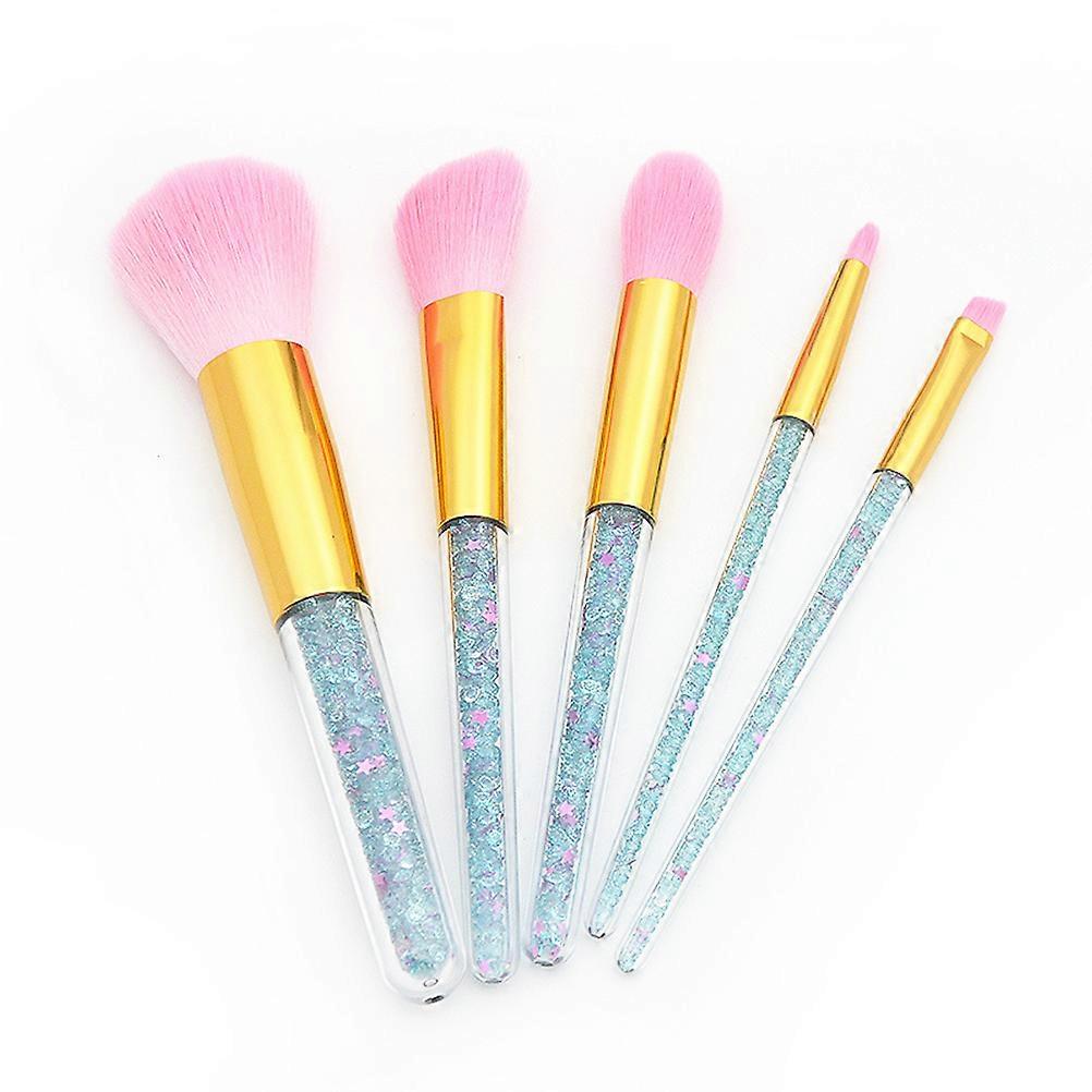 Kosmetikpinsel-Set, 5-teilig