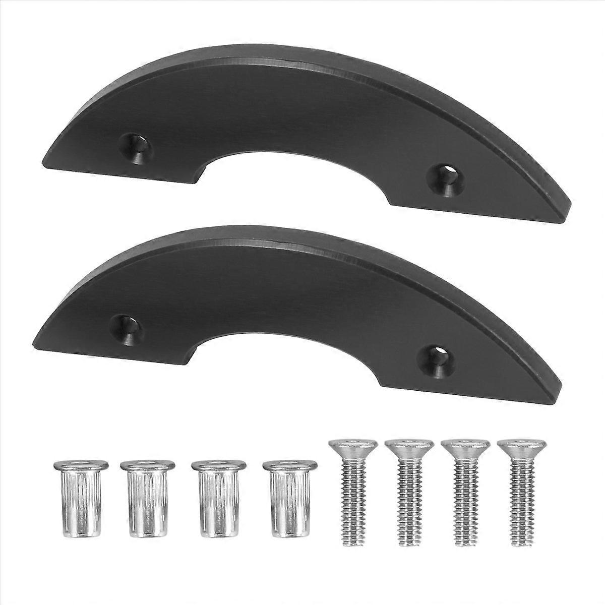 2Pcs Skateboard Pointer Skateboard Deck Guards Head Protector