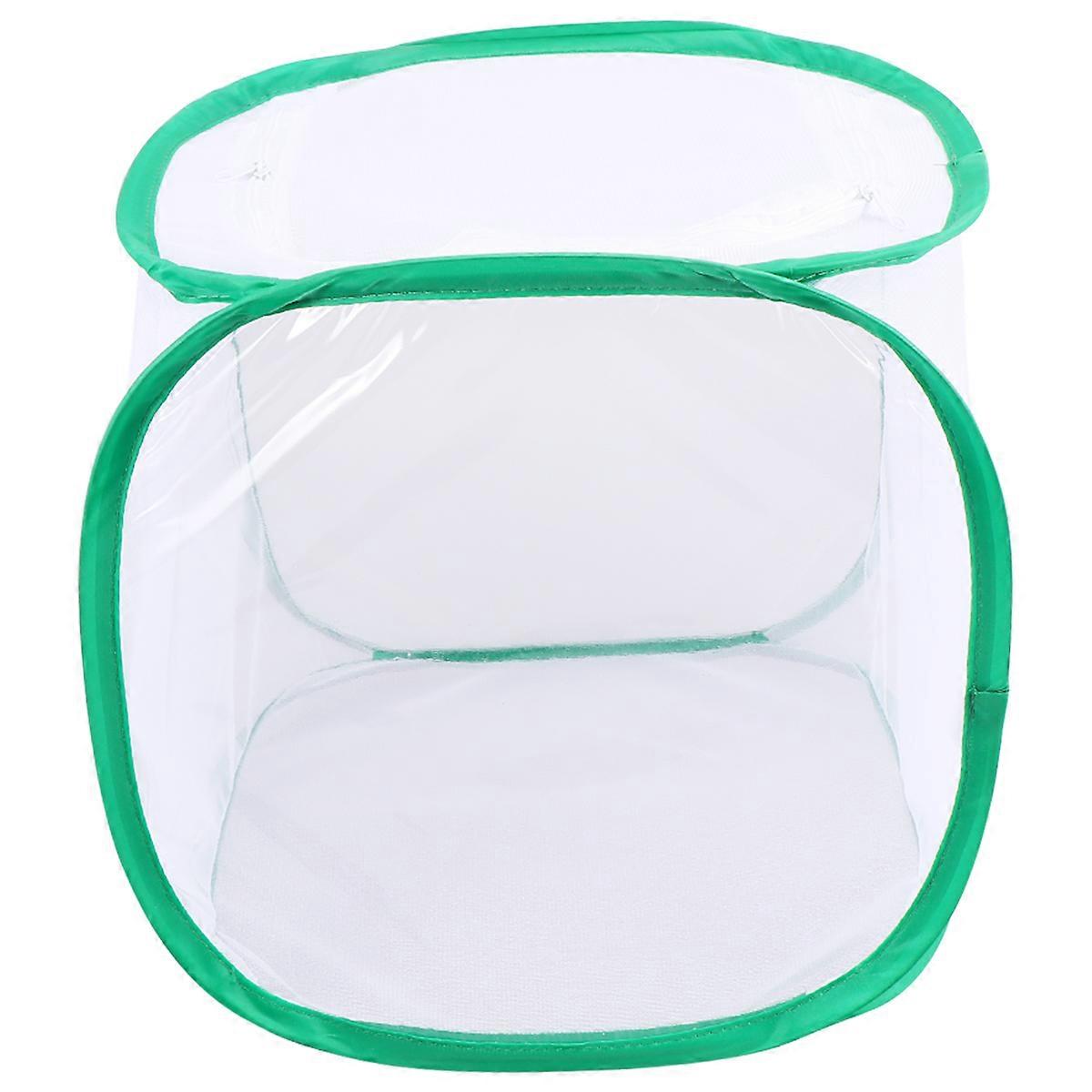 Kids Cage Foldable Dragonfly Cage for Insect Storage 2Pcs White
