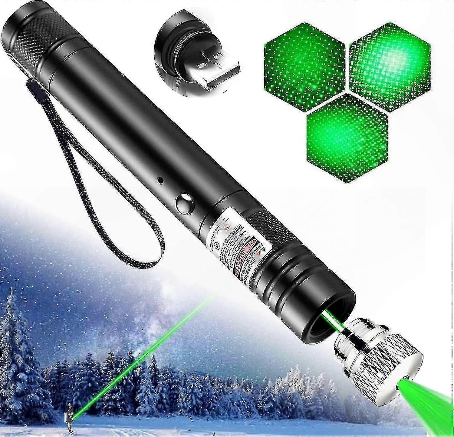2000m Long Range High Power Laser Pointer Flashlight with Adjustable Focus