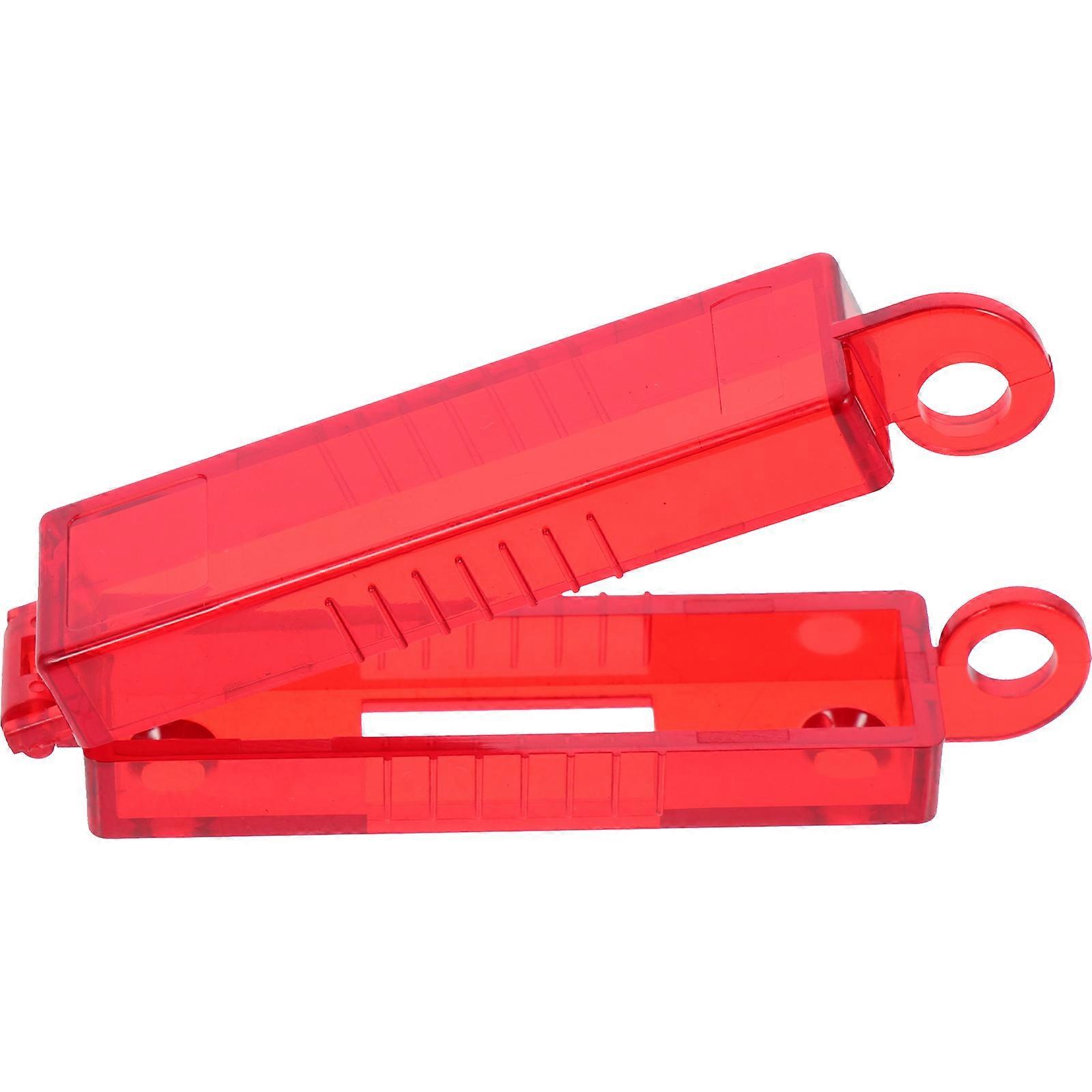 Light Switch Wall Button Lock for Protection Durable Red