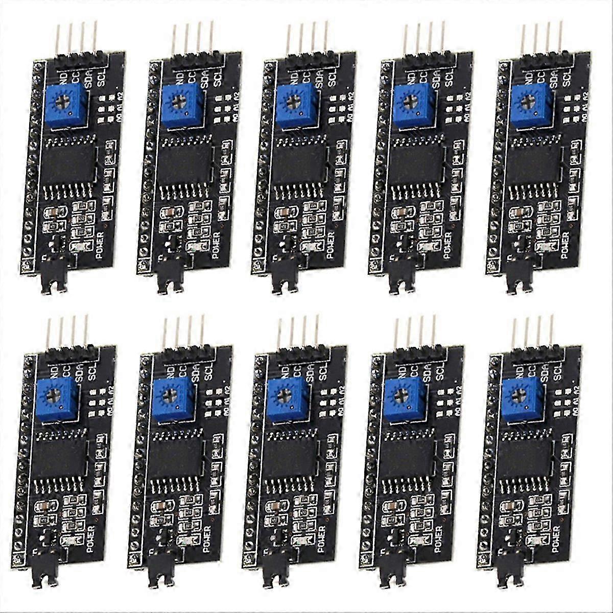10PCS PCF8574 LCD Display Adapter Module IIC I2C LCD1602 2004