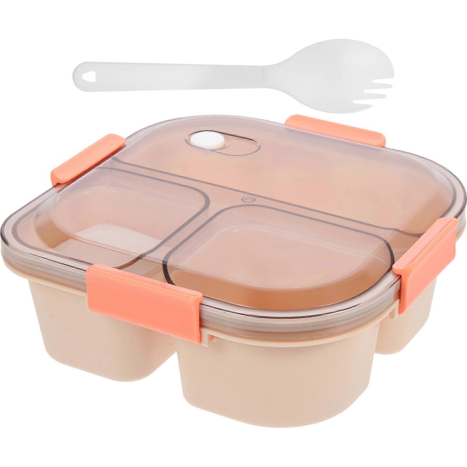 Portable Lunch Boxes Multi-Section Food Box for Storage 1Set