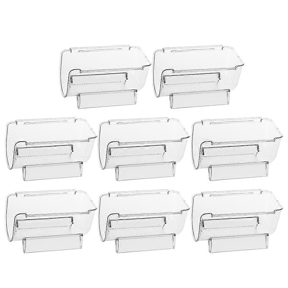 Transparent Display Holder Single Holder for Home 8Pcs Stackable
