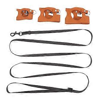 1 Set Verstelbaar baardagaam harnas en riem Set Zacht hagedis wandelvest met tractietouw voor reptielen en kleine huisdieren Outdoor Safety
