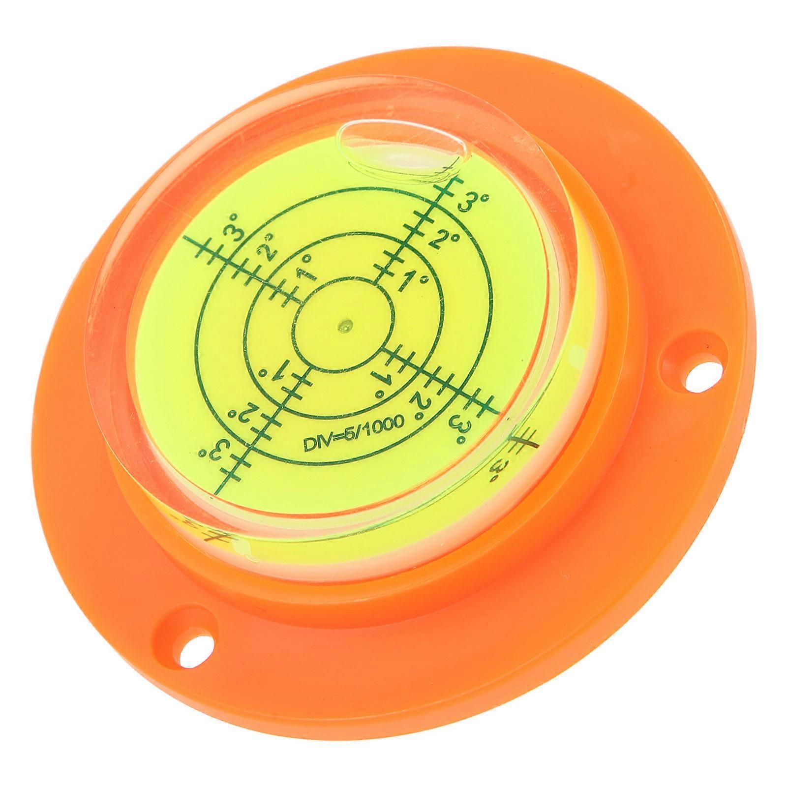 Level Bubble Circular Bubble Level Measuring Tool Mini Bubble Level for Camera Tripod Turntable