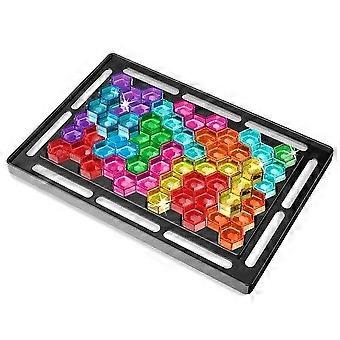 Balance Tower Stacking Game - Colorful Puzzle for Kids, Develops Fine Motor Skills & Spatial Thinking, Fun Family Activity!