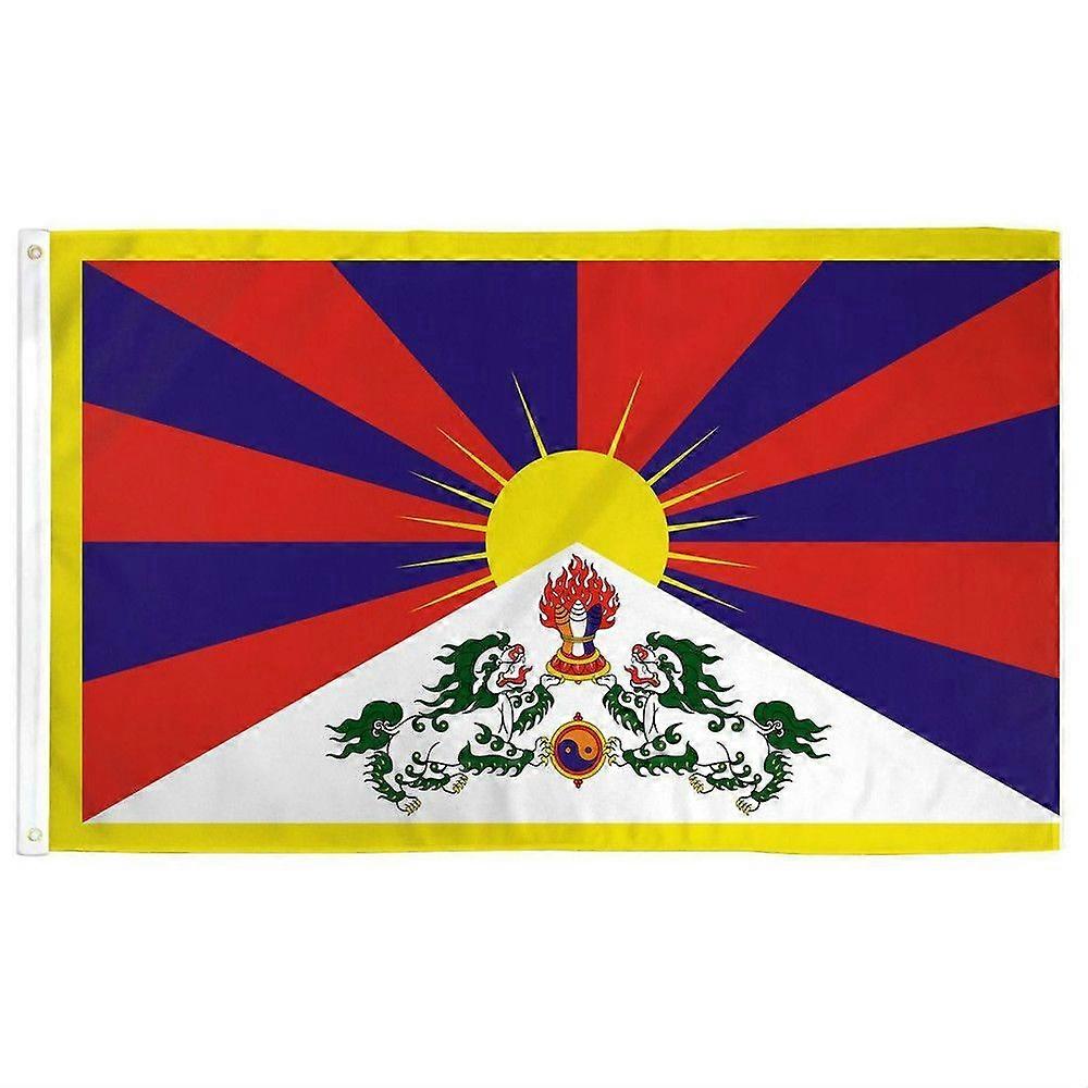 Tibet-flagget CU0305