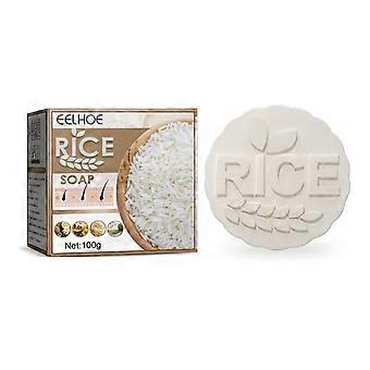 Rice-Based Shampoo Bar for Hair Growth and Strengthening, Cleanses and Nourishes Scalp, Reduces Hair Loss - 100g