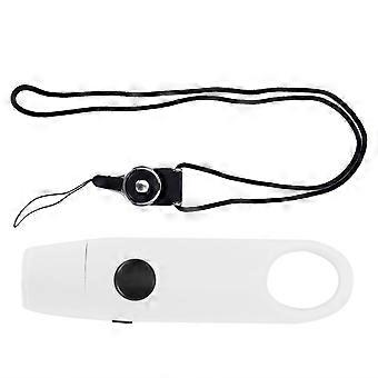 Electronic Whistle 3 Gears Adjustable Training Electronic Whistle for Sports TravellerWhite
