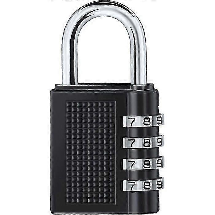 CCYKXA 4 Digit Combination Lock, Combination Lock, Number Code Lock, Combination Lock for Gym, School, Gate