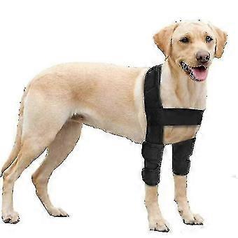 Hond elleboogbrace beschermers - ademende ondersteuning voor ellebooghygroom, dysplasie, artrose, eelt - schouderondersteuning bij honden