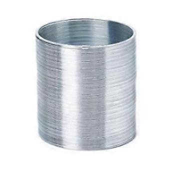 Metal Slinky Spring Toy, 80x100mm Giant Silver Steel Walking Jumbo Classic Toy
