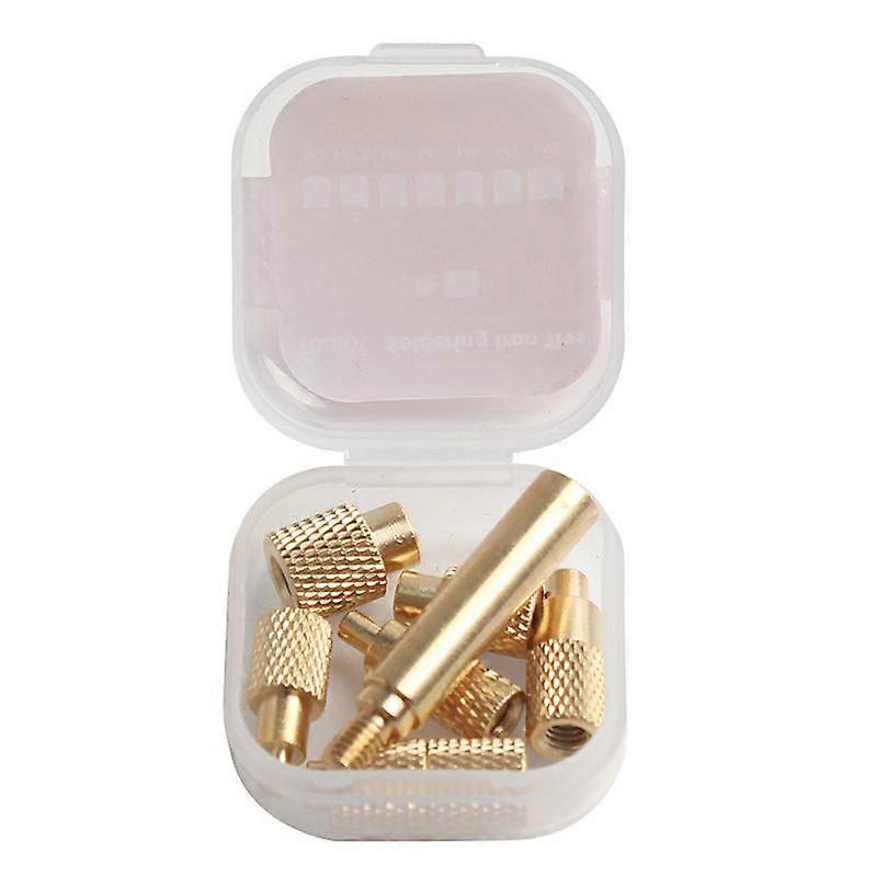 Heat Insert Nut Iron Tip M 2-8 Internal Thread Head Embedded