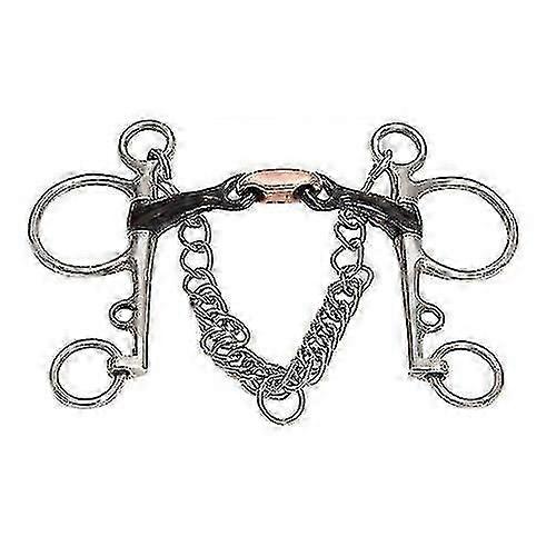 Fer doux Cheval à double articulation Pelham Bit_Good qualitya