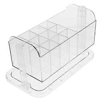 Makeup Organizer 360° Rotating Design Large Capacity Holder for Stable Desk Storage