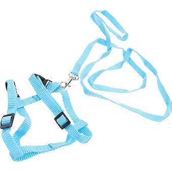 Rabbit Harness Leash Adjustable Rabbit Strap Running Walking Jogging Harness Leash for Bunny Cat Kitten Ferret Puppy (Random Color) 1