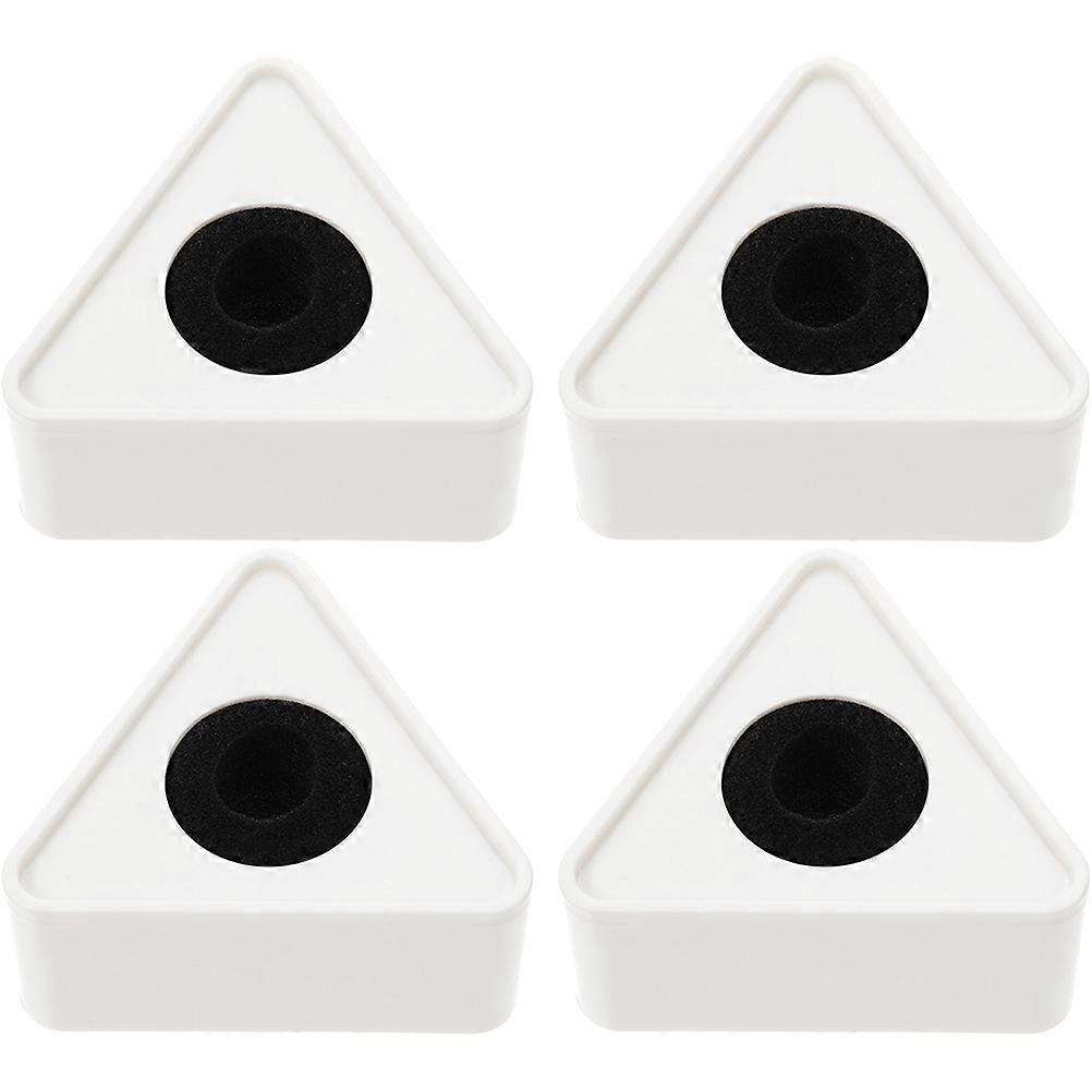 4pcs Triangular Microphone Flags Interview Microphone Station Logo Mic Flag Stations