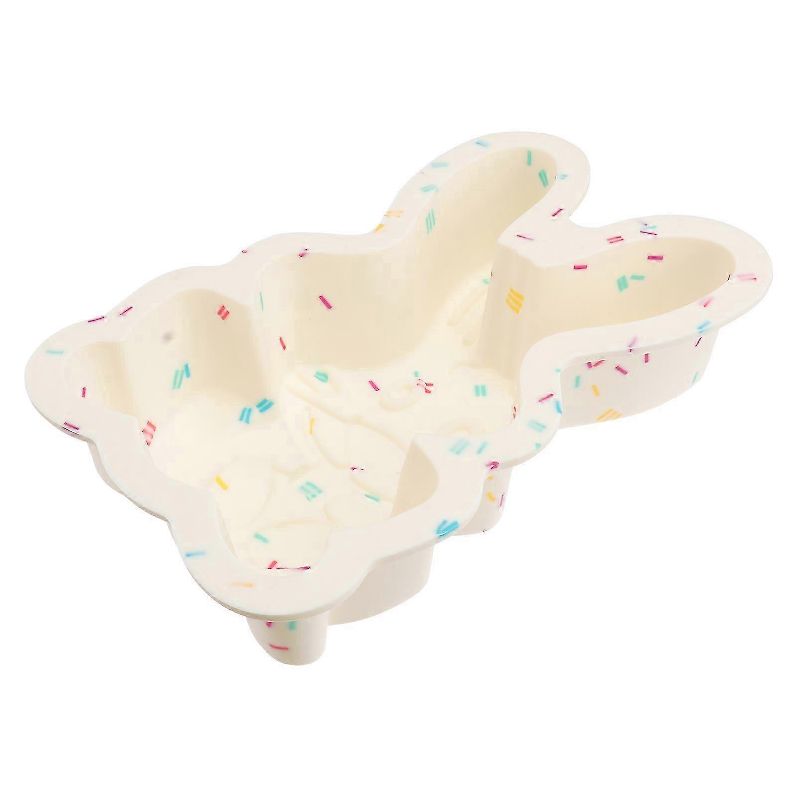 1Pcs Easter Rabbit Cake Mold for Baking Use Silicone Kitchen Baking Tool