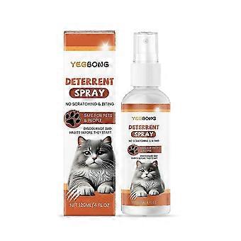 Cat Deterrent Spray – Indoor & Outdoor Pet Repellent to Stop Cats from Climbing on Beds & Urinating, Home Care