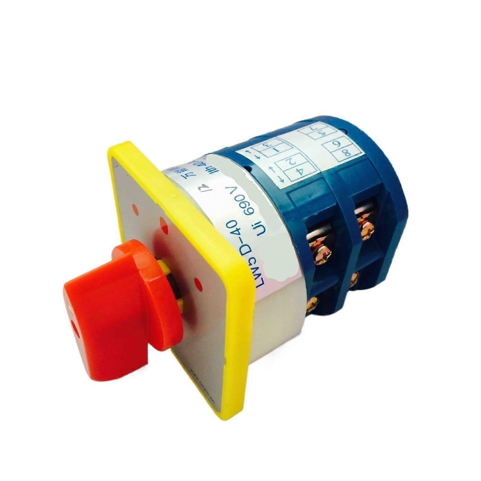Universal 40A Generator Transfer Switch for Dual Power Source Switching Compact SpaceSaving Design