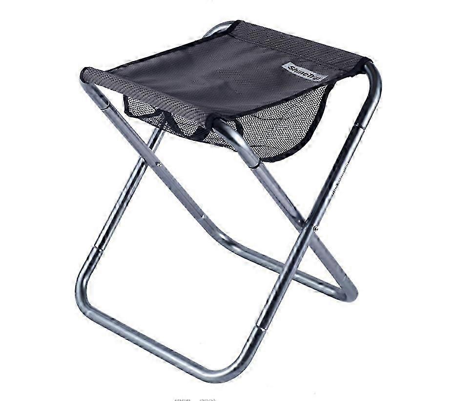 Mini Portable Outdoor Camping Folding Stool for Outdoors (Gray*1PCS)