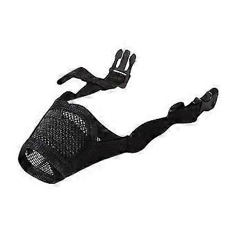 Dog Muzzles Breathable Mesh and Durable Nylon Dog Muzzle Dogs can drink water even when wearing a mask 26-27
