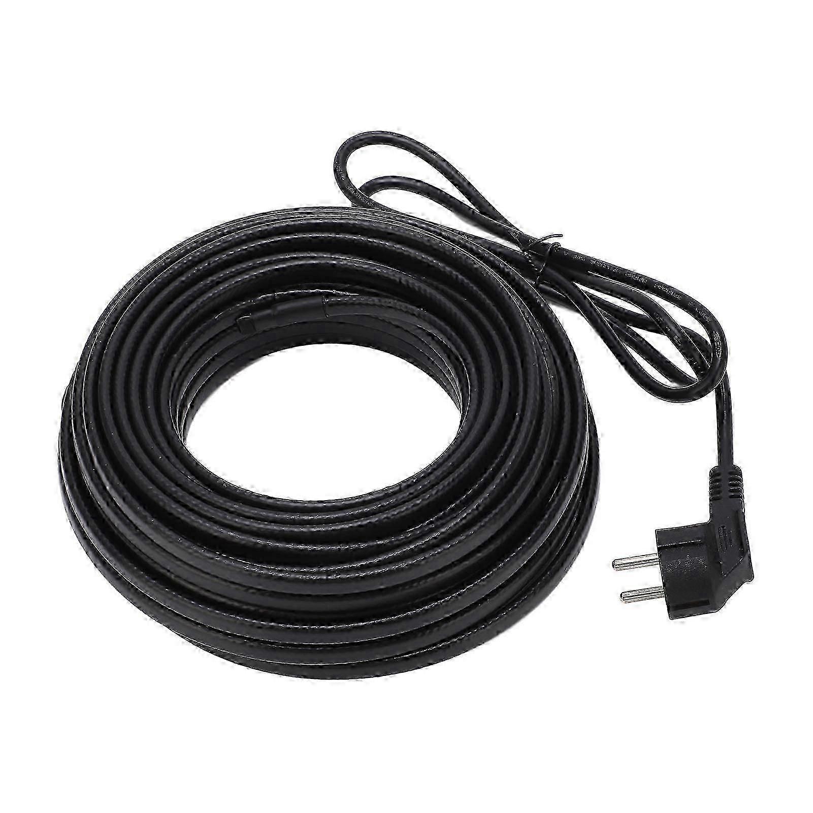 20m 220V EU Plug Electric Heating Cable Self Regulating for Water Pipe